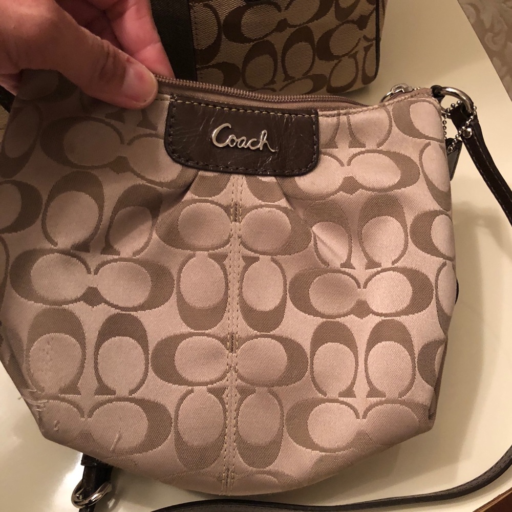 SOLD Auth. Coach Small Crossbody Bag Almost New